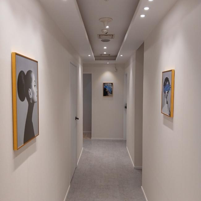 스웨디시 서비스가 제공되는 금곡동 비주얼스웨디시 매장 내부 사진