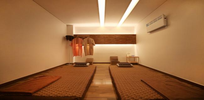 평거동 태국마사지 전문 타이데이의 깔끔하고 정돈된 내부 전경