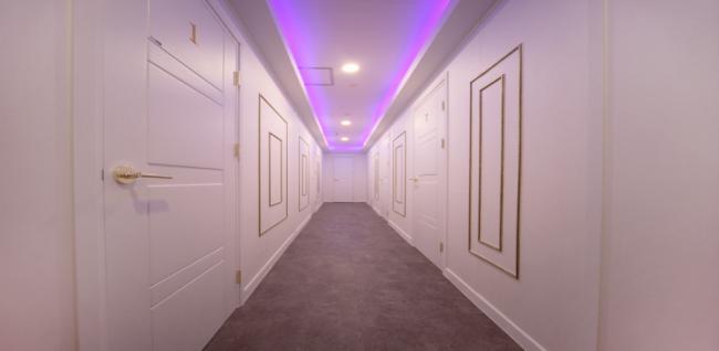 스웨디시 서비스가 제공되는 마곡동 팝테라피 매장 내부 사진