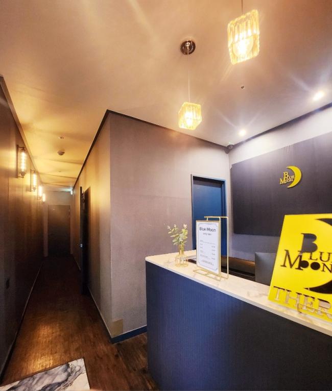 블루문테라피 - 소하동 인근 스웨디시 전문 마사지 매장 전경