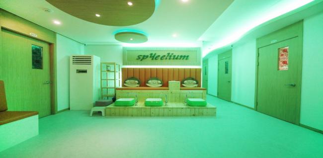 금천구청역 인근 중국관리사 마사지 전문 슈필라움마사지의 아늑한 내부 시설 안내