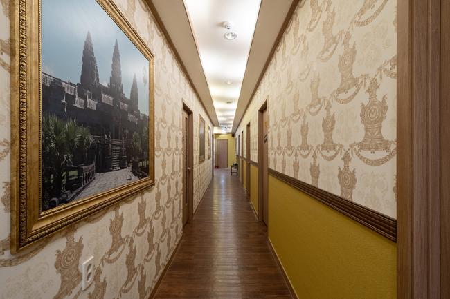 호산동 태국관리사 마사지샵 정타이의 쾌적한 관리실 내부 모습