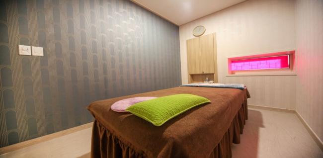 정왕동 중국관리사 마사지샵 황궁정통마사지의 쾌적한 관리실 내부 모습