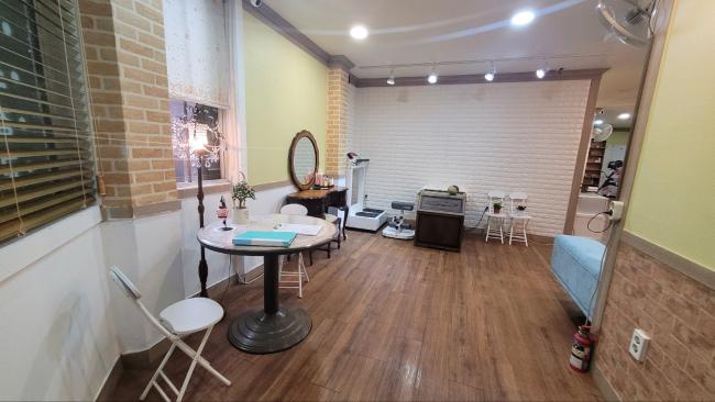 한국마사지 서비스가 제공되는 신정동 올바른마사지 매장 내부 사진