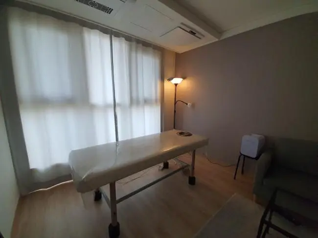 수원시청역,매탄권선역 인근 스웨디시 서비스가 제공되는 비서실테라피의 전체 시설