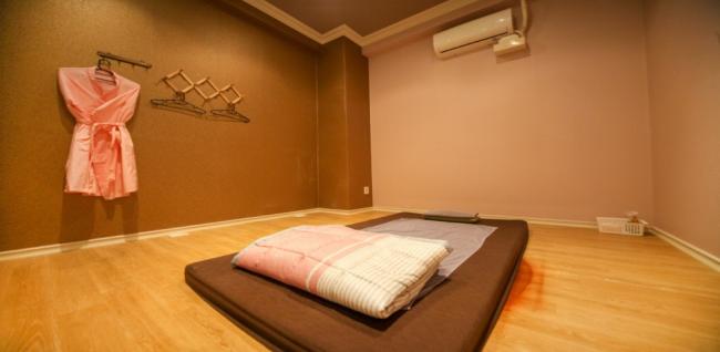 태국마사지 서비스가 제공되는 평창리 가인마사지 매장 내부 사진