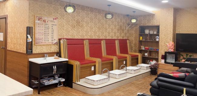 일도이동 중국마사지 전문 정심아로마의 깔끔하고 정돈된 내부 전경