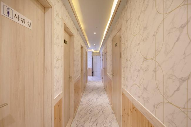 고덕동 태국관리사, 베트남관리사 마사지샵 미성아로마의 쾌적한 관리실 내부 모습