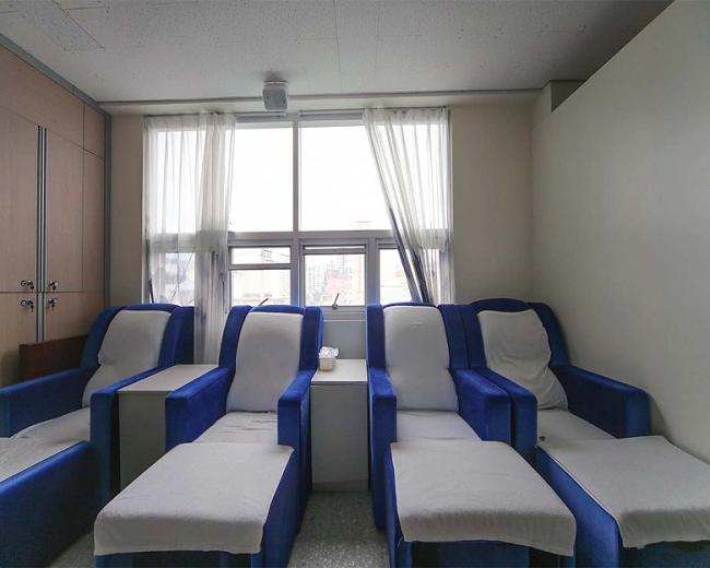 중국마사지 서비스가 제공되는 삼문동 상하이마사지 매장 내부 사진