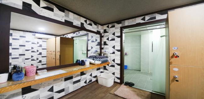 삼호동 힐링아로마 주차가능, 샤워가능, 수면가능, 단체예약, 남/여공용샵 완비된 시설 사진