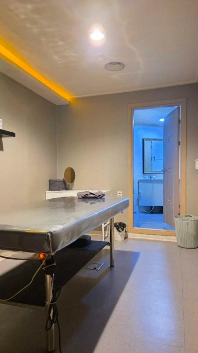 주변 스웨디시 추천 매장 황테라피의 전체적인 인테리어 모습