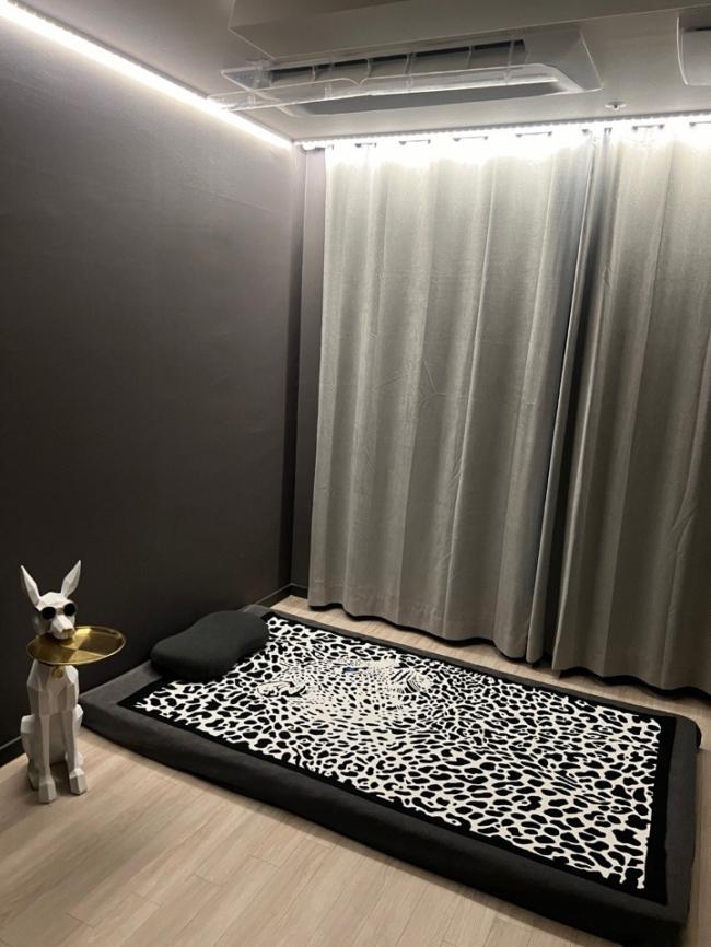 태국마사지 서비스가 제공되는 광안동 삼정타이 매장 내부 사진