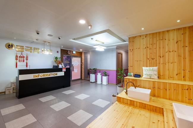 중국마사지 서비스가 제공되는 진평동 에이스 매장 내부 사진