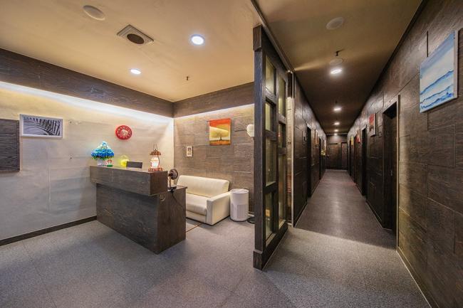 스웨디시 관리 전문 마사지 매장 라임테라피 내부 공간