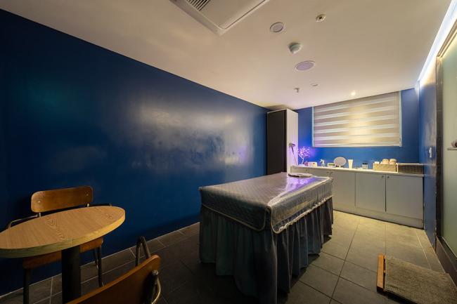 스웨디시 서비스가 제공되는 노고산동 루트스웨디시 매장 내부 사진