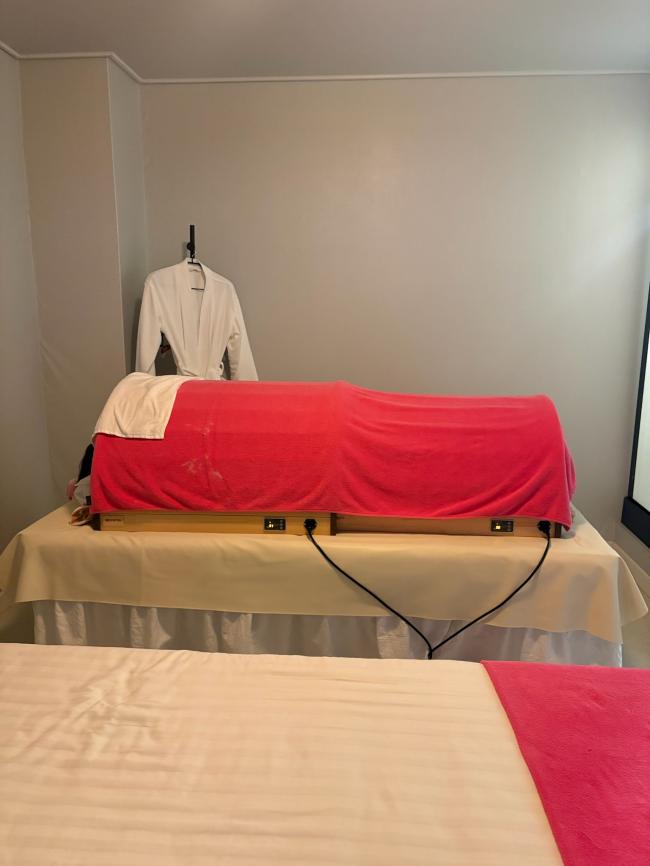 상동에 위치한 아로마, 건식/스포츠, 커플관리, 풋케어 서비스 가능 신의야아로마 시설