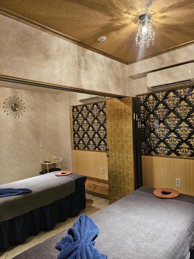 부평동2가 한국마사지 전문 강남아로마의 깔끔하고 정돈된 내부 전경