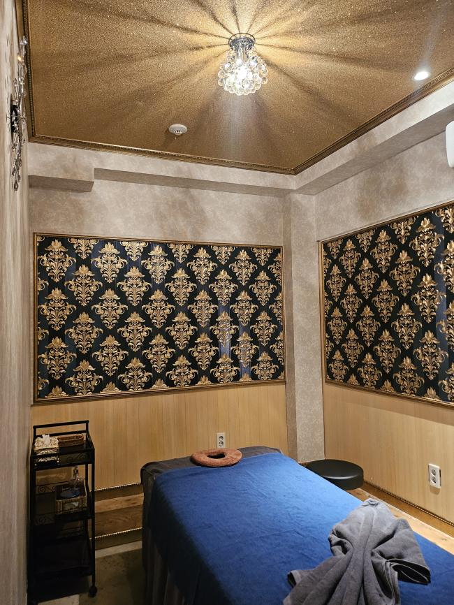 한국마사지 관리 전문 마사지 매장 강남아로마 내부 공간