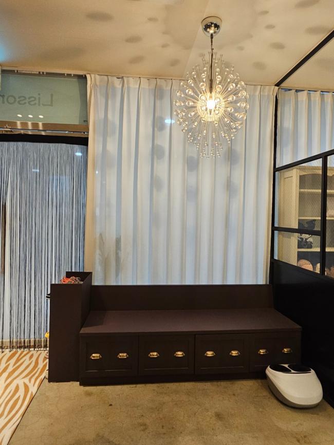 스웨디시 서비스가 제공되는 망월동 리썸 매장 내부 사진