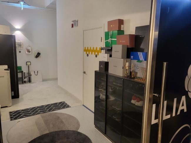 호매실동 한국관리사 마사지샵 까멜리아의 쾌적한 관리실 내부 모습