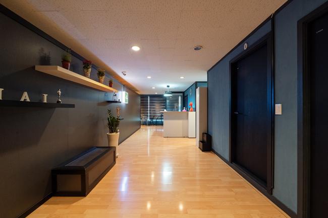 태국마사지 서비스가 제공되는 갈현동 휴아로마테라피 매장 내부 사진