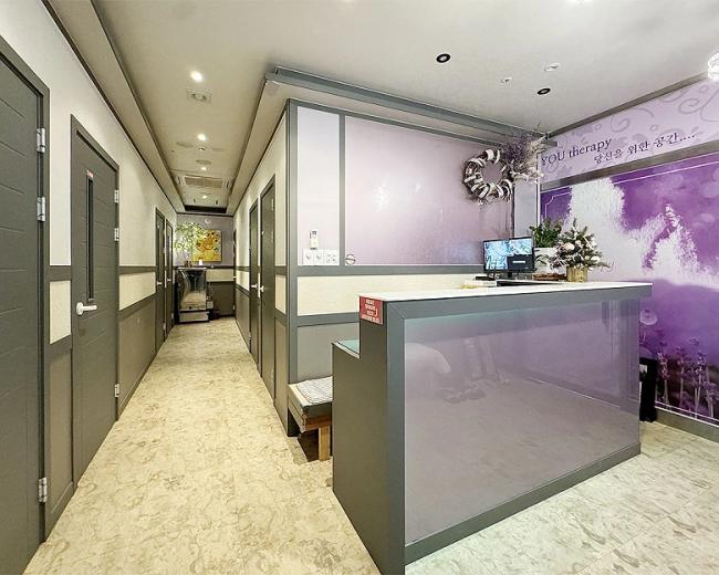 유테라피 - 망월동 미사역 인근 한국마사지 전문 마사지 매장 전경