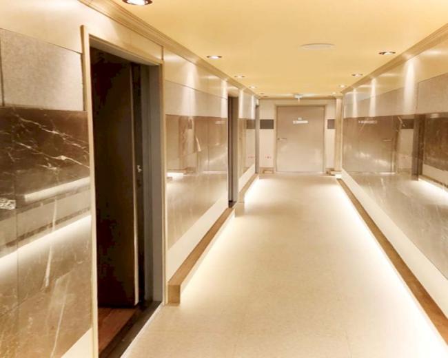 잠실동 한국관리사 마사지샵 금메달스파의 쾌적한 관리실 내부 모습