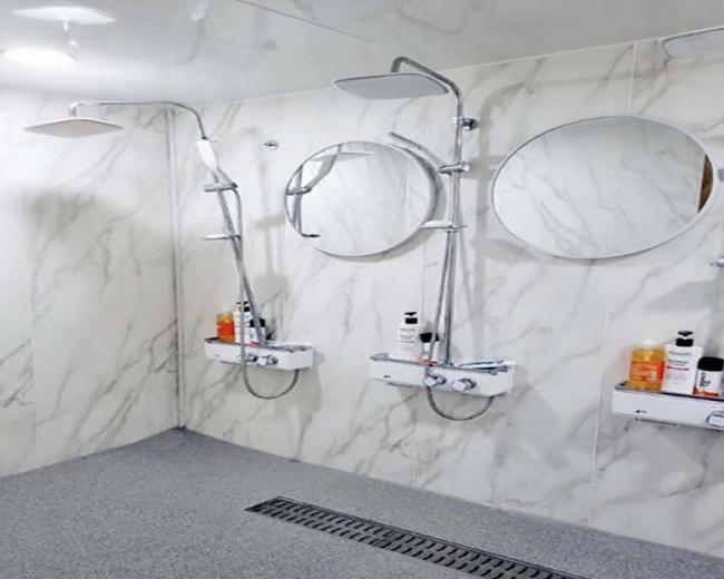 종합운동장역,삼전역,잠실새내역 주변 스웨디시 추천 매장 금메달스파의 전체적인 인테리어 모습