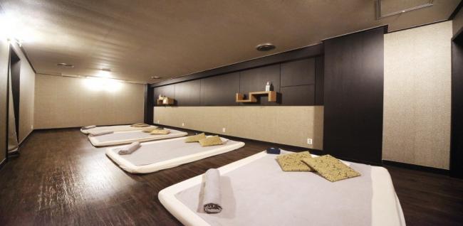 태국마사지 서비스가 제공되는 상남동 오감더타이스파 매장 내부 사진