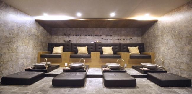 상남동 태국마사지 전문 오감더타이스파의 아늑하고 프라이빗한 분위기