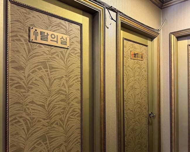 동패동 태국관리사 마사지샵 타이월드의 쾌적한 관리실 내부 모습