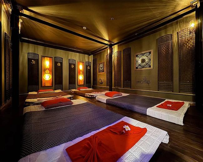 동패동 인근 태국관리사 마사지 전문 타이월드의 아늑한 내부 시설 안내