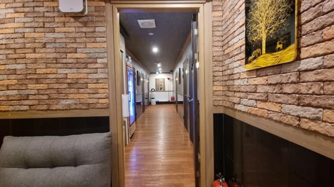 태국마사지 서비스가 제공되는 매학리 준타이 매장 내부 사진