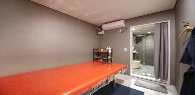 가흥동 인근 한국관리사 마사지 전문 봄테라피의 아늑한 내부 시설 안내