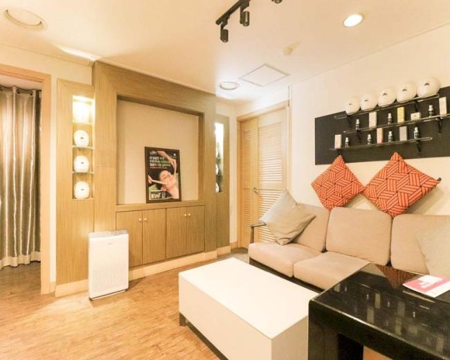 역삼동 스웨디시 전문 미인테라피의 깔끔하고 정돈된 내부 전경