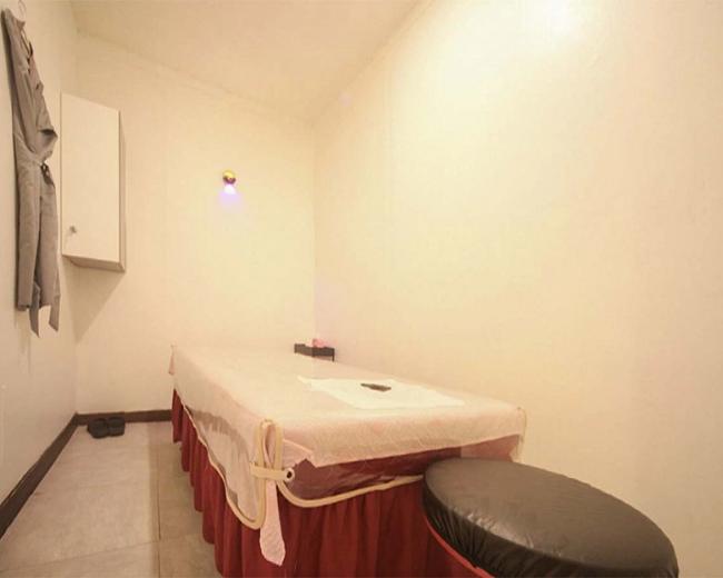 매탄동 중국관리사 마사지샵 스타아로마테라피의 쾌적한 관리실 내부 모습