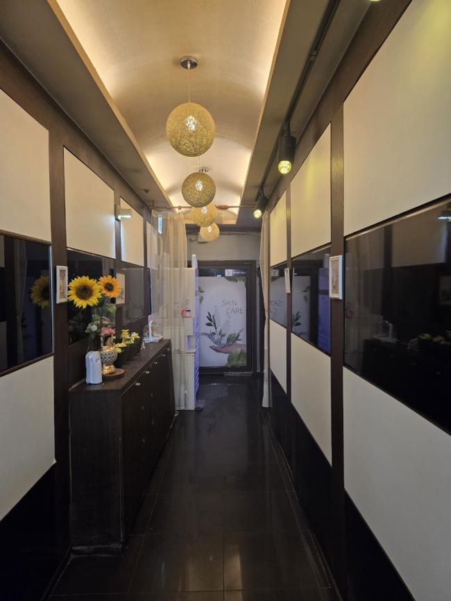 한국마사지 관리 전문 마사지 매장 핑크마사지 내부 공간