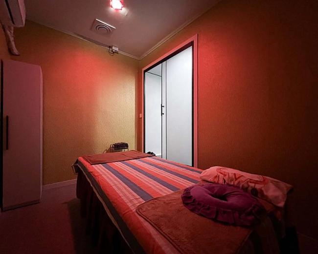 두호동 한국관리사, 중국관리사 마사지샵 황금약손마사지의 쾌적한 관리실 내부 모습