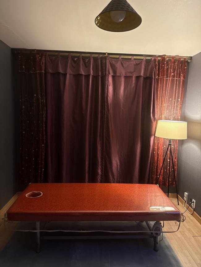 두성리 인근 마사지 잘하는 곳 락쿤마사지 청결하게 관리된 내부 시설