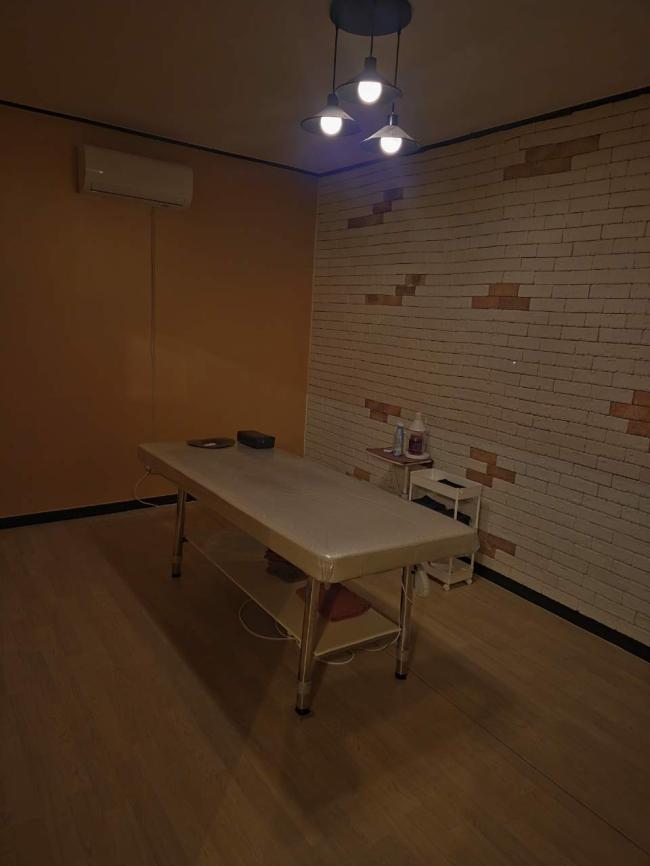 청전동 한국마사지 전문 더쉼공간테라피의 아늑하고 프라이빗한 분위기