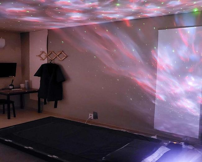 장덕동 태국관리사 마사지샵 썬타이의 쾌적한 관리실 내부 모습