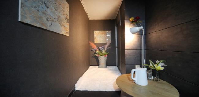 부전동 한국관리사 마사지샵 조아아로마의 쾌적한 관리실 내부 모습