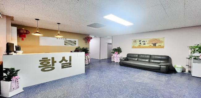 복지리 중국관리사 마사지샵 황실의 쾌적한 관리실 내부 모습