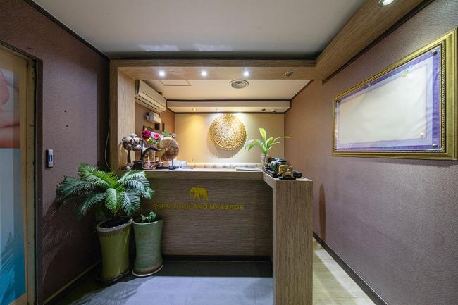 정왕역 인근 태국관리사 마사지 전문 쎈마사지의 아늑한 내부 시설 안내
