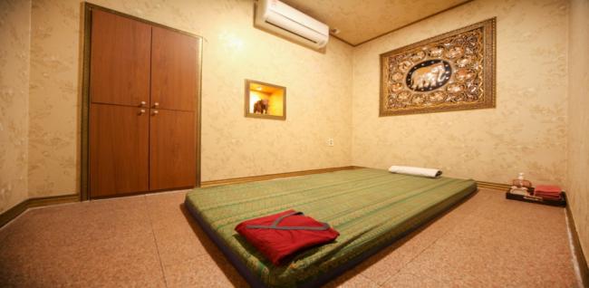 수택동 태국관리사 마사지샵 촉디타이의 쾌적한 관리실 내부 모습