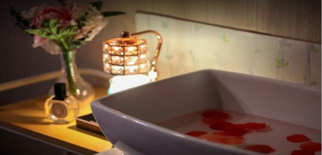 스웨디시 서비스가 제공되는 동천동 라엘스웨디시 매장 내부 사진