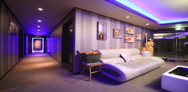 평내동 태국관리사 마사지샵 힐링타이마사지의 쾌적한 관리실 내부 모습