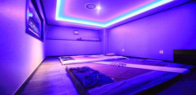 평내동 태국관리사 마사지샵 힐링타이마사지의 쾌적한 관리실 내부 모습