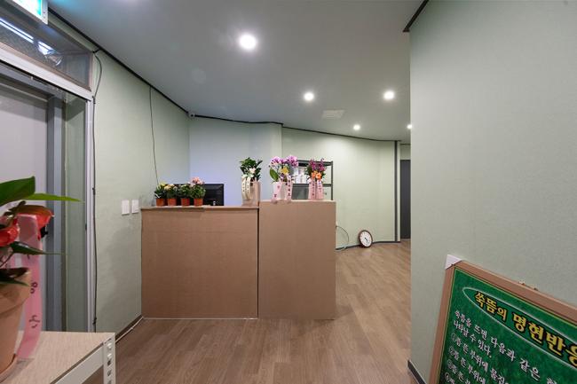 완전리 인근 태국관리사 마사지 전문 신타이의 아늑한 내부 시설 안내