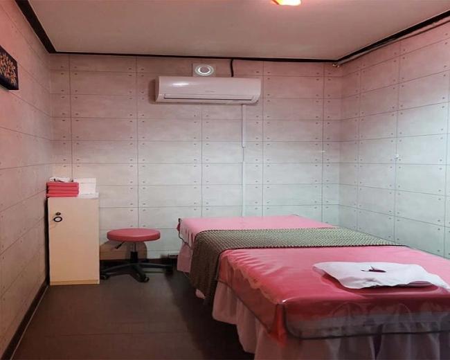 예산역 인근 한국관리사 마사지 전문 로터리마사지의 아늑한 내부 시설 안내